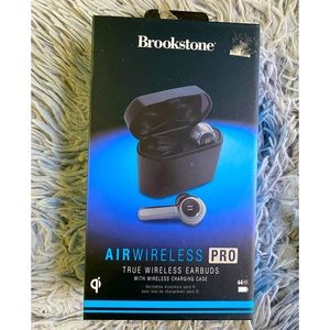Brookstone Air Wireless Pro Earbud Headphones - Brand NEW